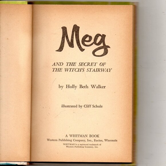 Vintage Youth Novel - Meg - The Secret of the Witch's Stairway - Picture 3 of 4